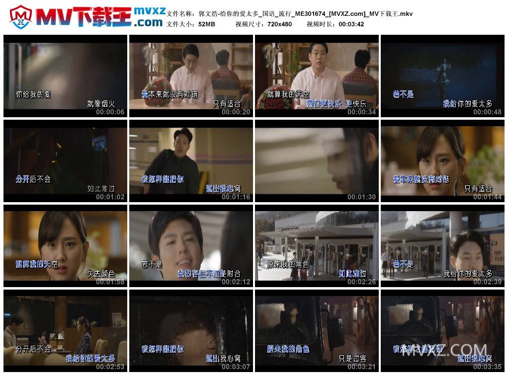 郭文浩-给你的爱太多_国语_流行_ME301674